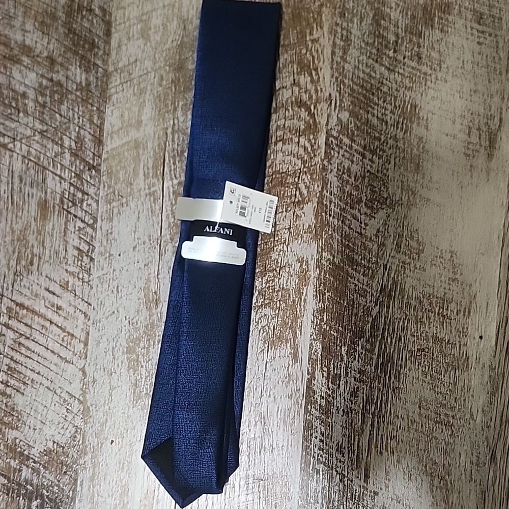 ALFANI Elegant Blue Tie - Picture 6 of 8
